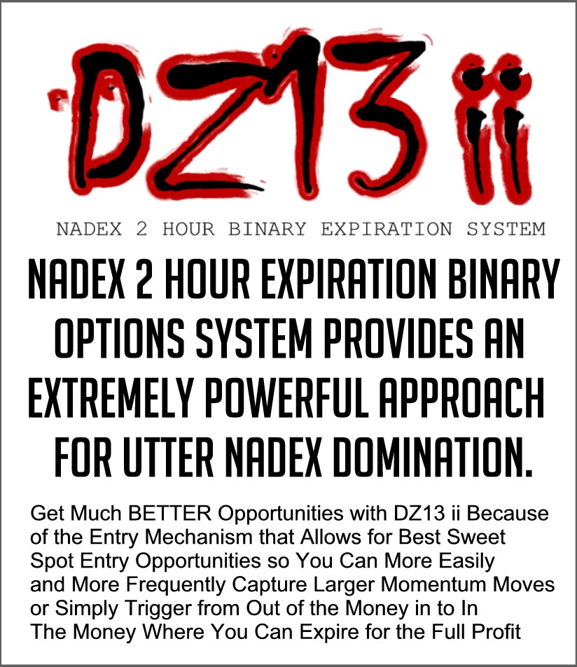 DZII ULTRA 2 Hour NADEX Binary Options System am