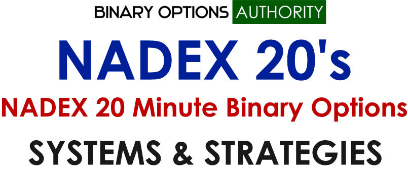 See Our NADEX 20 Minute Binary Options Systems and Strategies