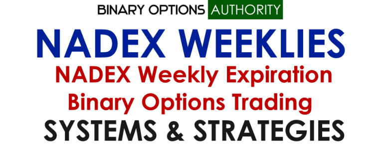 NADEX Weekly Binary Options Systems and Strategies