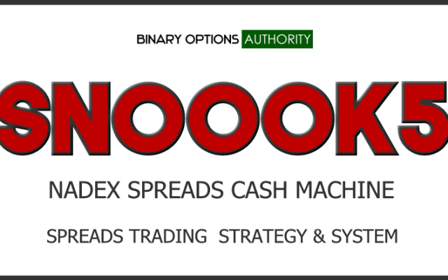 SNOOOK5 NADEX SPREADS Trading Strategy SYstem