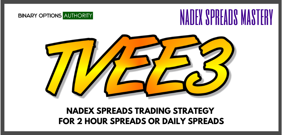 TVEE3 NADEX SPREADS TRADING STRATEGY