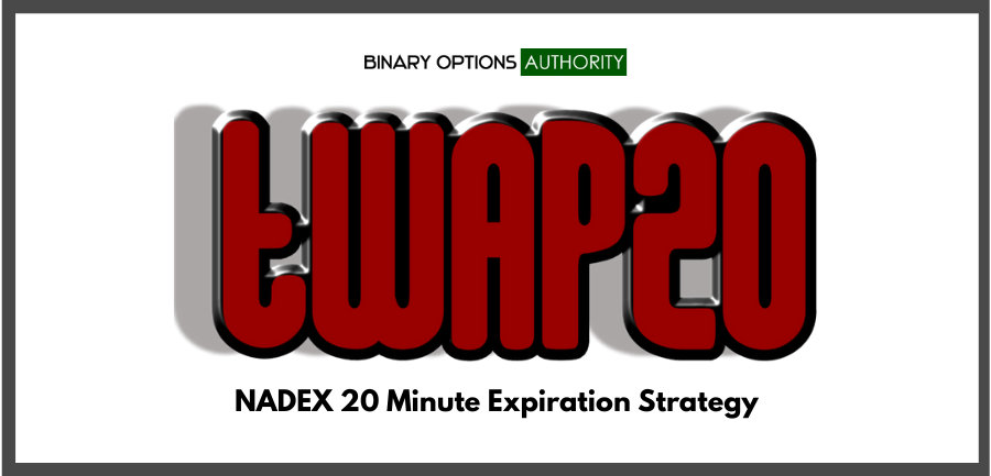 TWAP20 NADEX 20 Minute Expiration Strategy