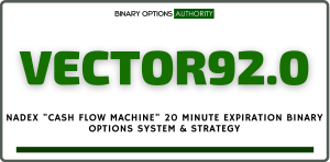 VECTOR92.0 NADEX cash flow machine 20 MINUTE EXPIRATION BINARY OPTIONS SYSTEM
