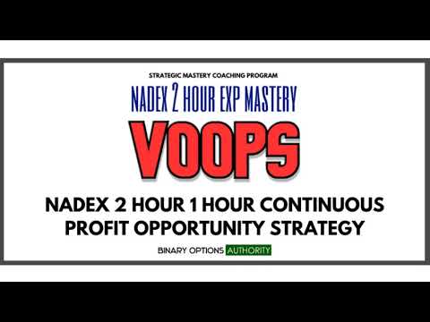 VOOPS Binary Options Continuous Cash Flow System Explained - Trade for a Living?