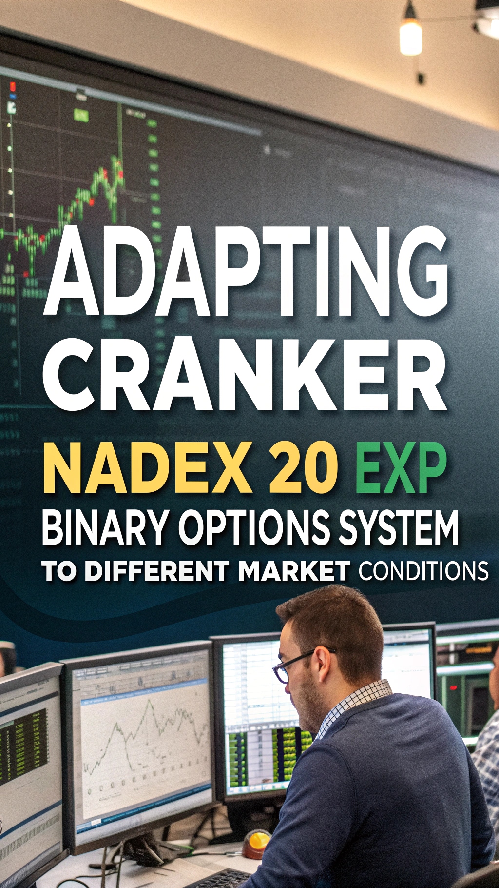 Adapting CRANKER – NADEX 20 Exp Binary Options System to Different Market Conditions